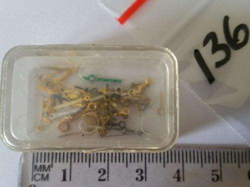 Watch parts- Box with div. hands - Watchmaker find your Treasure