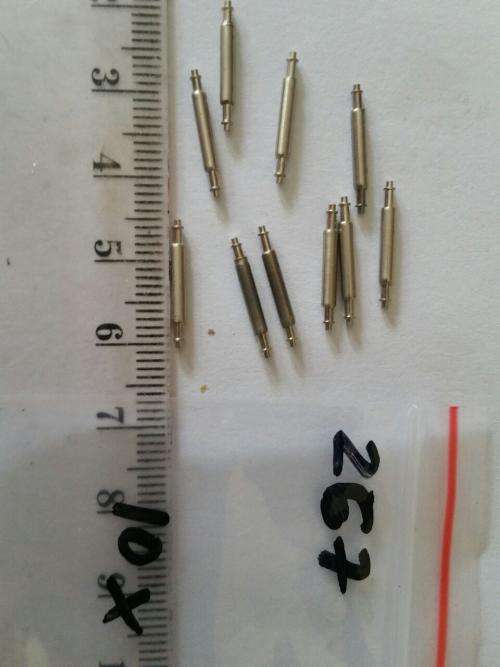 Watch parts- 10 spring bars 12mm- Watchmaker find your Treasure