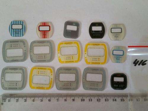 Watch parts- lot of digital displays Eurochron / Ruhla- Watchmaker find your Treasure