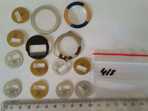 Watch parts- lot of digital displays Ruhla-glasses with mask- Watchmaker find your Treasure