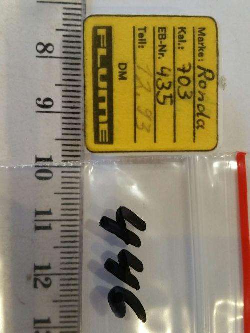 Watch parts-Ronda Kal. 703 EB Nr. 435 Flume- Watchmaker Treasure