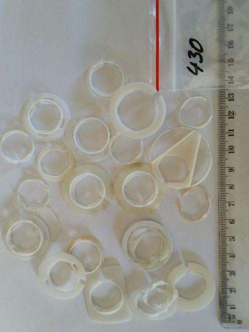 Watch parts -lot movement holder div -Watchmaker Treasures