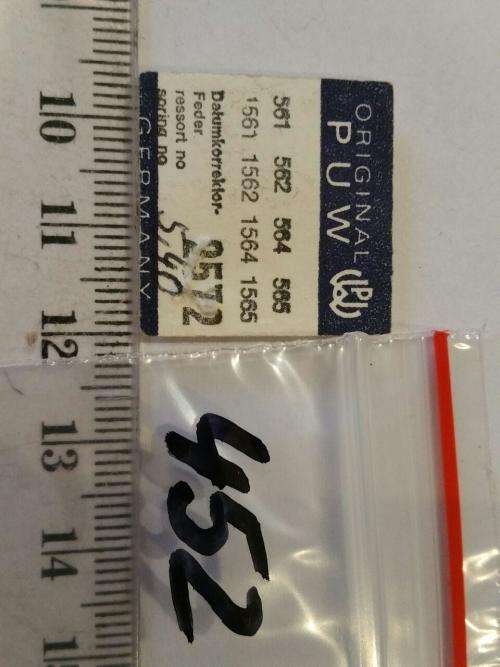 Watch parts- PUW date correction spring- Watchmaker find your Treasure