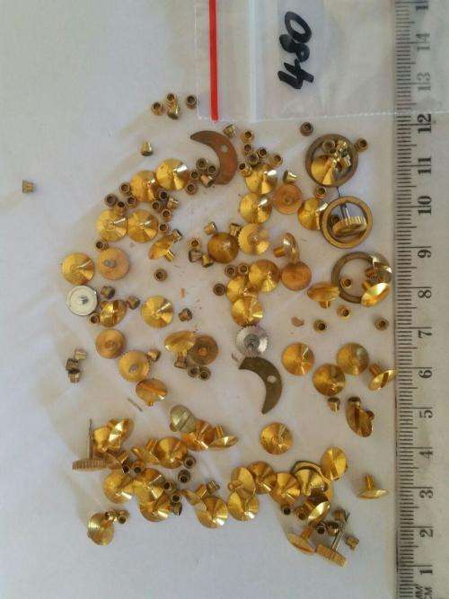 Watch parts- lot of Crowns and srews - unsorted-new -Watchmaker Treasure