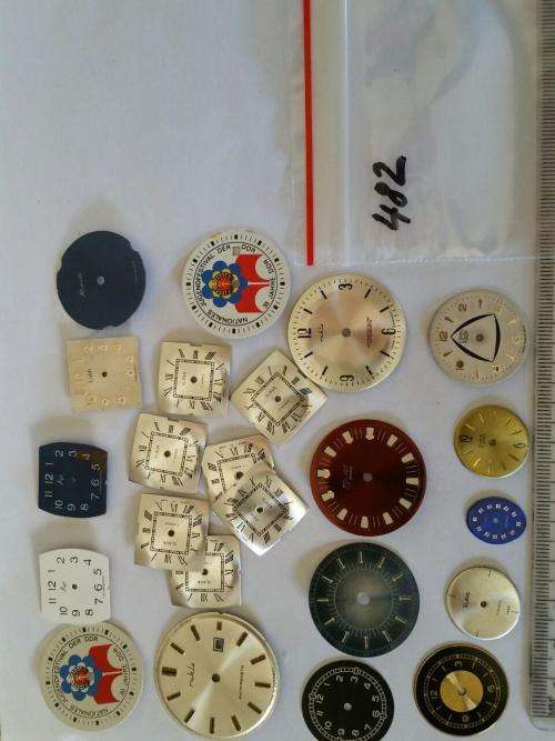 Steampunk Watch Parts Lot with Dials - Watchmaker Treasure Hunt