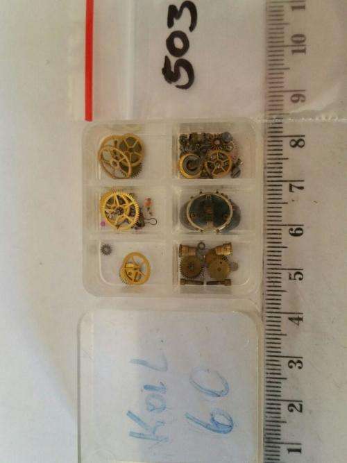 Steampunk - Watch parts- diverse movement parts- Watchmaker find your Treasure