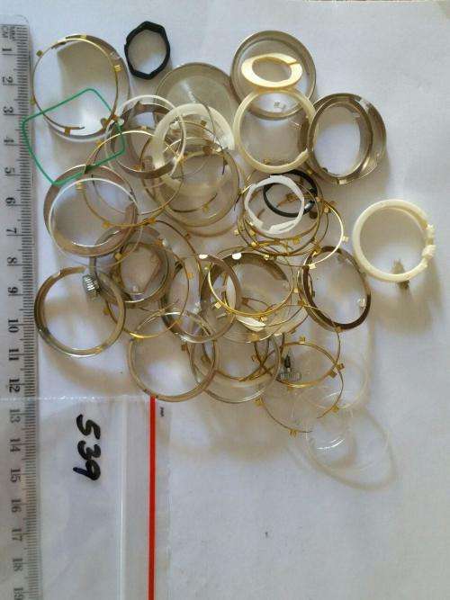 Steampunk - Watch parts- lot of movement holder  - Watchmaker find your Treasure