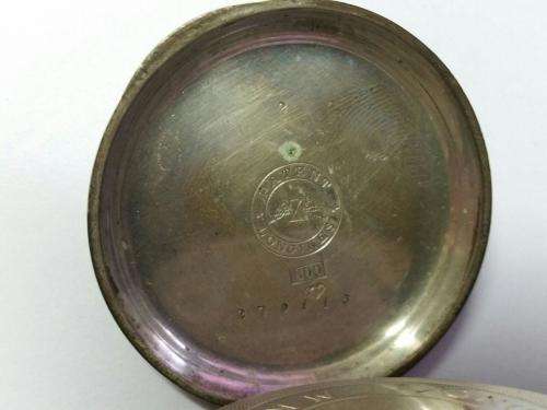 Antique Pocket  watch Longines 800 Silver Case with Enamel Dial -Watchmaker Treasures