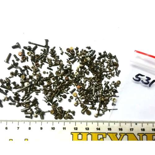 Watch / Glasses / Hobby / Screws / Steel / from 0.5mm upwards / 34g bag
