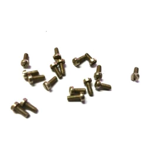 6.2 x 1.7mm Stainless Steel cheese Head Machine Screws 10Pcs Cross Metric