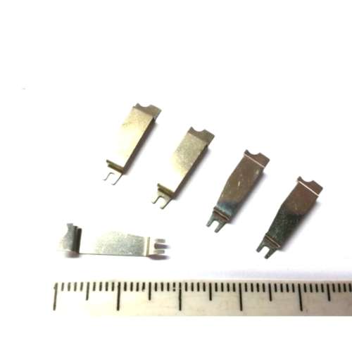 Steampunk / Watch battery holder stainless steel price p. 5pcs