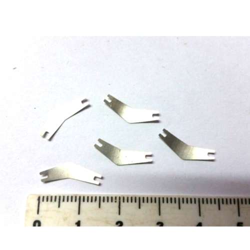 Steampunk / Watch battery holder stainless steel price p. 5pcs