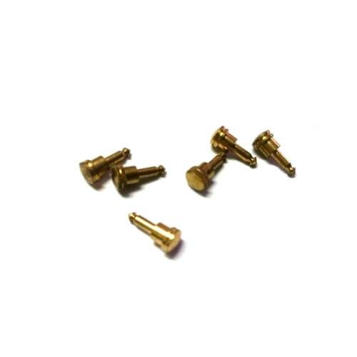 Steampunk / Clock  watch parts / spares / pusher / Brass / 4.5mm x 10.5mm -price p. 1pc