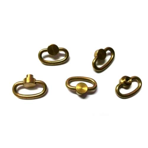 Steampunk / Clock parts / case spares / winding handle / Brass -Watchmaker Treasures 1pc