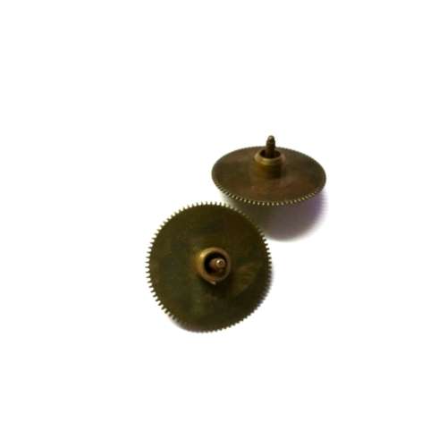 Clock parts / 14.3 x 14.1mm movement gears / spares / parts -Watchmaker Treasures 1pc