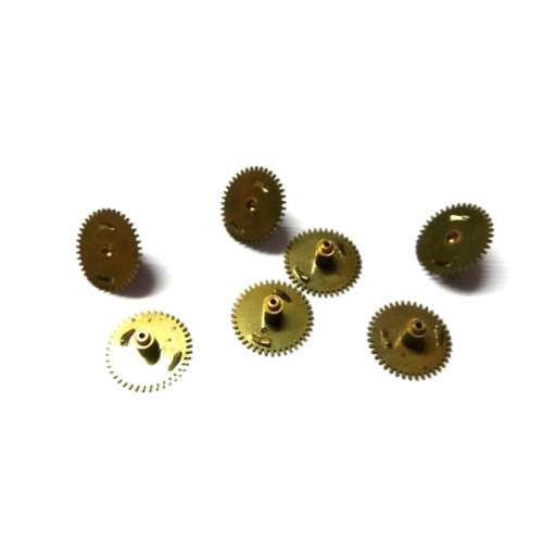 Clock parts / 12.6 x 5.5mm movement gears / spares / parts -Watchmaker Treasures 1pc