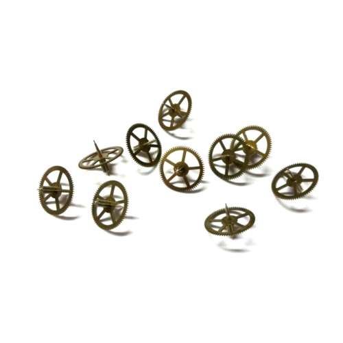 Clock parts / 11.2 x 9.6mm movement gears / spares / parts -Watchmaker Treasures 1pc