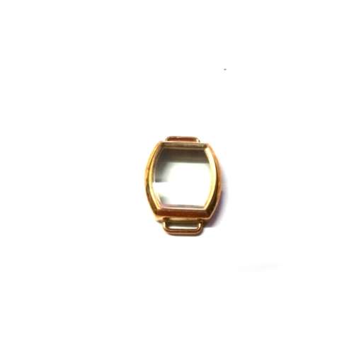 Watch parts /spares /Vintage - case new without bottom / 20.5mm x 16mm-Watchmaker Treasures