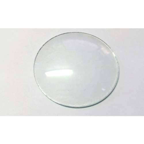 Clock face glass domed / round convex / replacement- different sizes - Price p. glass