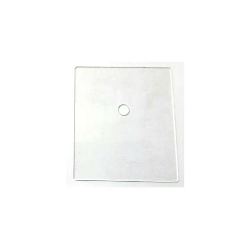 CLOCK BACK GLASS / squares 105,3mm x 91,0mm - Price p. glass