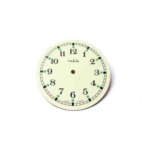 Watch parts / Vintage Pocket Watch Dial unused / Diameter 40,4mm / Watchmaker Treasures price p. 1pc