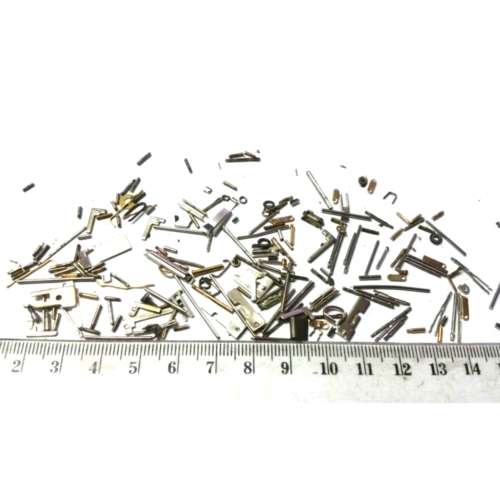 Watch parts / lot of strap parts / gold plated / Stainless steel / bicolor - Watchmaker Treasure