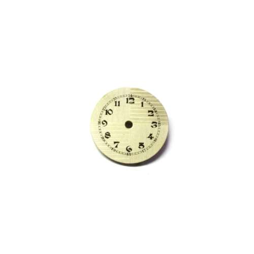 Watch Dial  / Vintage /  silver-grey / Size 22mm  /  Watchmaker / Crafter / Steampunk - Treasures