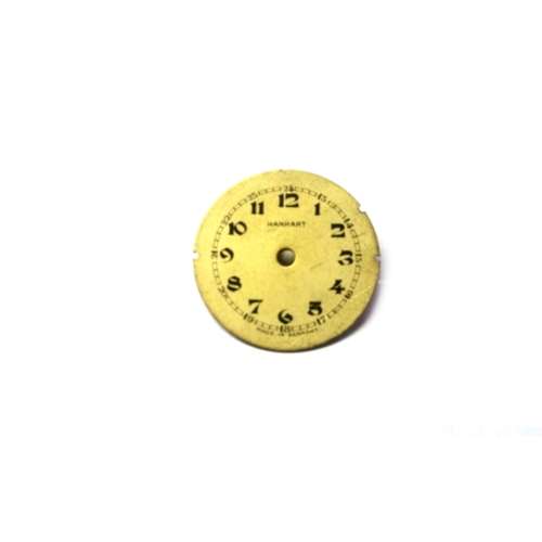 Watch Dial  / Vintage /  gold color / 22.8mm  /  Watchmaker / Crafter / Steampunk - Treasures