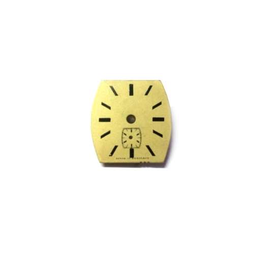 Watch Dial  / Vintage /  gold color / 22.7x24mm  /  Watchmaker / Crafter / Steampunk - Treasures