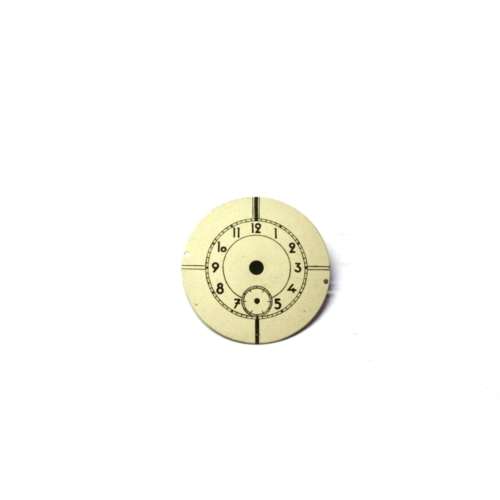 Watch Dial  / Vintage / white color / 23.4mm  /  Watchmaker / Crafter / Steampunk - Treasures