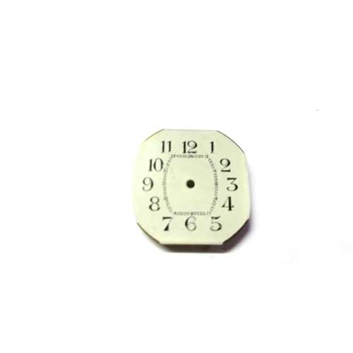 Watch Dial  / Vintage / white color / 22.5x22.4mm  /  Watchmaker / Crafter / Steampunk - Treasures