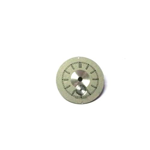 Watch Dial  / Vintage / silver color / 23.4mm  /  Watchmaker / Crafter / Steampunk - Treasures