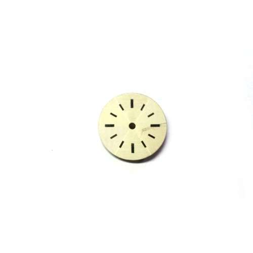Watch Dial  / Vintage / white silver col / 23.1mm  /  Watchmaker / Crafter / Steampunk - Treasures