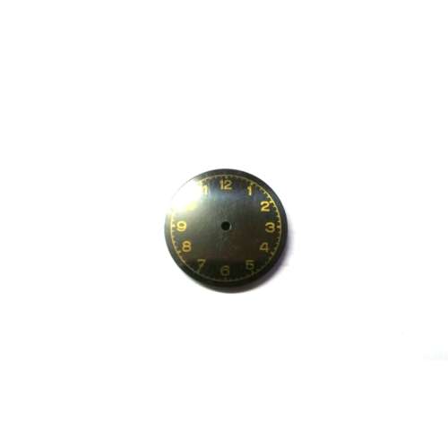 Watch Dial  / Vintage / brown col / 27.7mm  /  Watchmaker / Crafter / Steampunk - Treasures