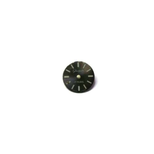 Watch Dial  / Vintage / dark grey / 13.7mm  /  Watchmaker / Crafter / Steampunk - Treasures