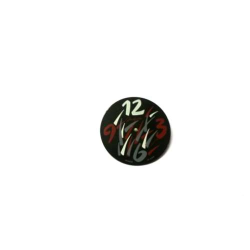 Watch Dial  / Vintage / black color / 25.7mm  /  Watchmaker / Crafter / Steampunk - Treasures