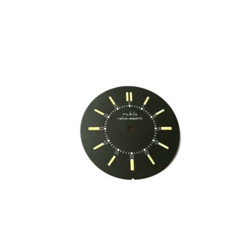 Watch Dial  / Vintage / black color / 40.4mm  /  Watchmaker / Crafter / Steampunk - Treasures