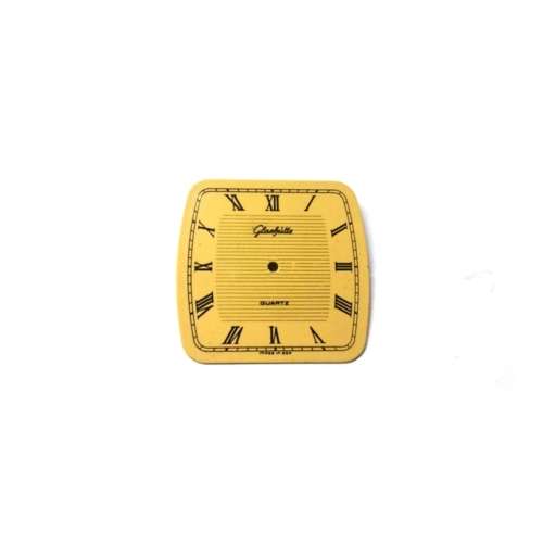 Watch Dial  / Vintage / beige color / 28.3x29.3mm  /  Watchmaker / Crafter / Steampunk - Treasures
