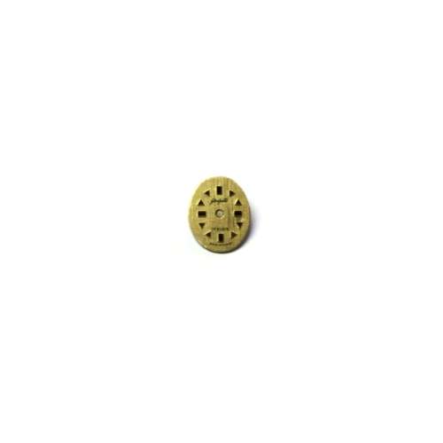 Watch Dial  / Vintage / gold color / 15.3x12.8mm  /  Watchmaker / Crafter / Steampunk - Treasures