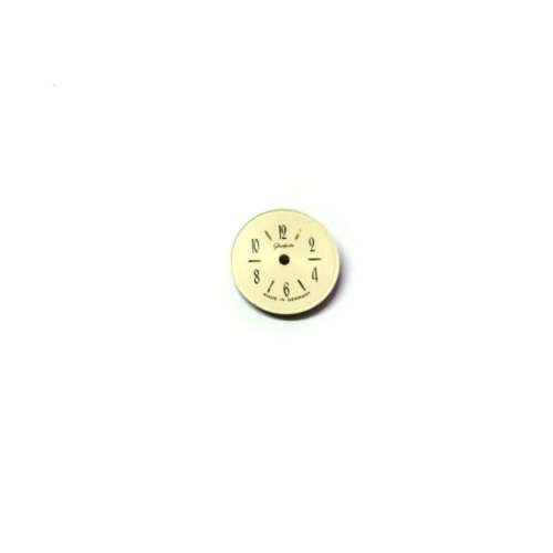 Watch Dial  / Vintage / white color / 16.0mm  /  Watchmaker / Crafter / Steampunk - Treasures