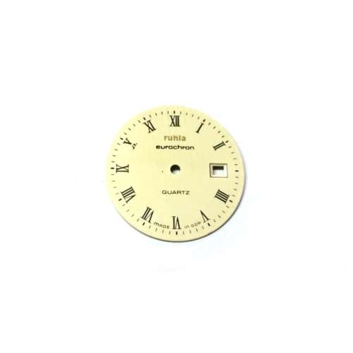 Watch Dial  / Vintage / white color / 32.0mm  /  Watchmaker / Crafter / Steampunk - Treasures