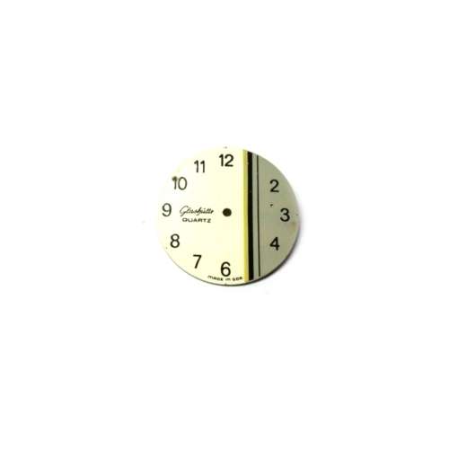 Watch Dial  / Vintage / white color / 25.7mm  /  Watchmaker / Crafter / Steampunk - Treasures