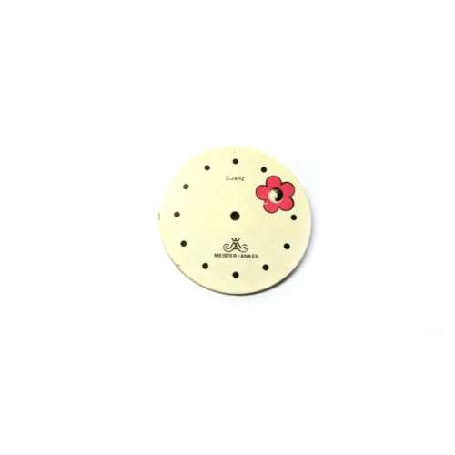 Watch Dial  / Vintage / white color / 25.7mm  /  Watchmaker / Crafter / Steampunk - Treasures