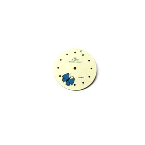 Watch Dial  / Vintage / white color / 25.7mm  /  Watchmaker / Crafter / Steampunk - Treasures