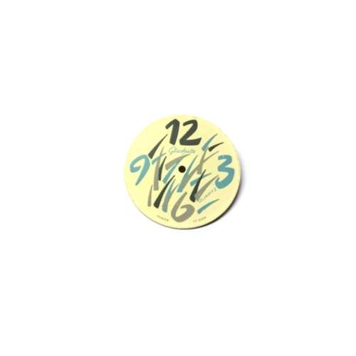 Watch Dial  / Vintage / creme color / 25.7mm  /  Watchmaker / Crafter / Steampunk - Treasures