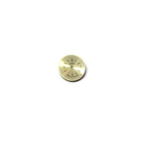 Watch Dial  / Vintage / white color / 16.0mm  /  Watchmaker / Crafter / Steampunk - Treasures