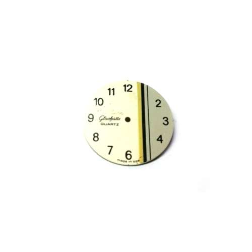 Watch Dial  / Vintage / white color / 25.7mm  /  Watchmaker / Crafter / Steampunk - Treasures