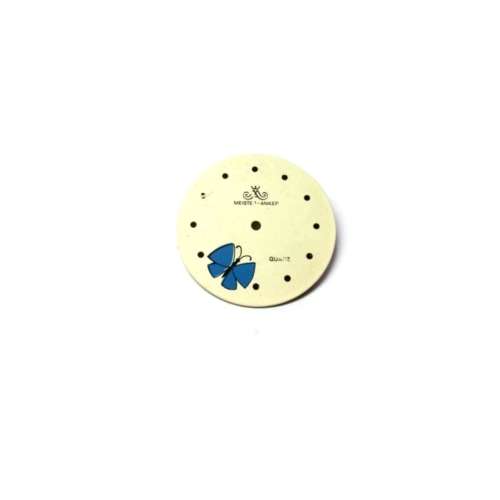 Watch Dial  / Vintage / white color / 25.7mm  /  Watchmaker / Crafter / Steampunk - Treasures