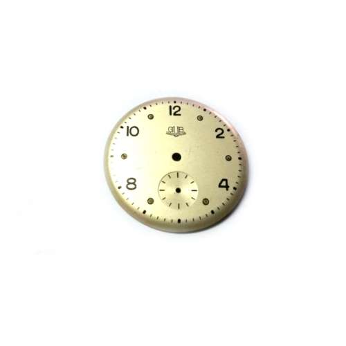 Watch Dial  / Vintage / silver color / 31.8mm  /  Watchmaker / Crafter / Steampunk - Treasures