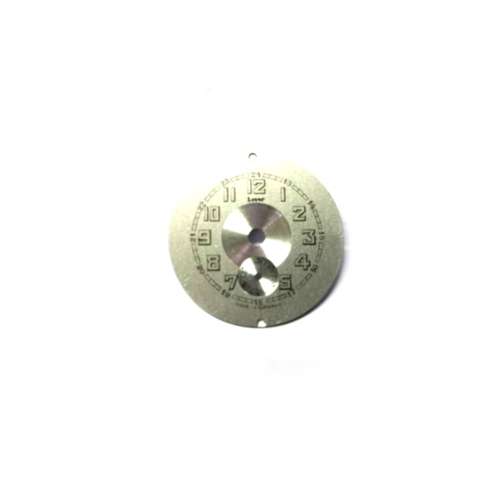 No Name Watch Dial  / Vintage / silver / 23.5mm  /  Watchmaker / Crafter / Steampunk